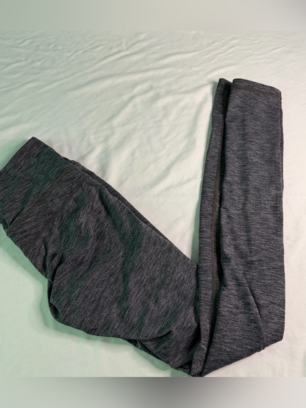 Athleta Full Length Leggings XS Gray Heather High Rise Yoga Athletic Pants